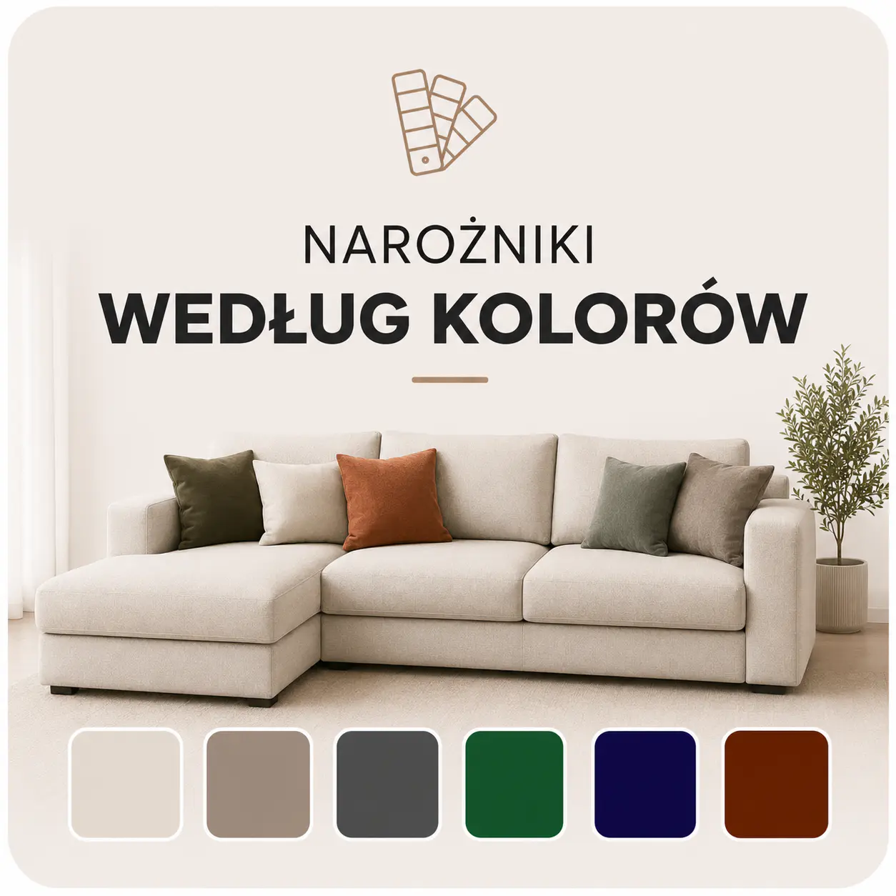 Narożniki według kolorów
