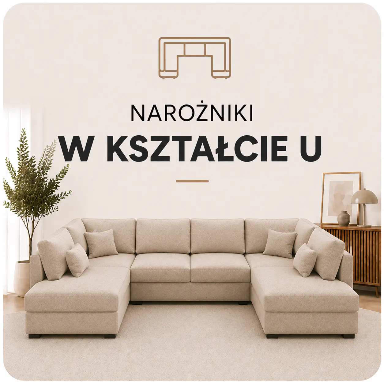 Narożniki w kształcie U