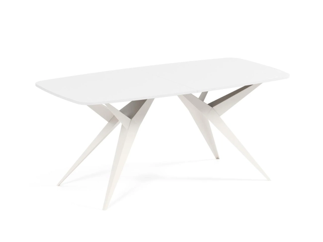 Stół AXIS 160 – owalny stół rozkładany 90x160-236 cm styl industrialny